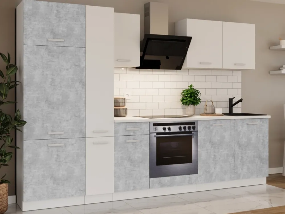 Meble Kuchenne>Lempert Gotowe meble kuchenne z zabudową piekarnika TONY 290 cm