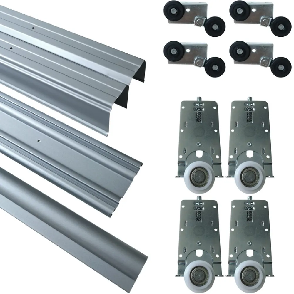 Komody>BROMARKT owa mała komoda z drzwiami przesuwnymi 120 cm TOP grafit