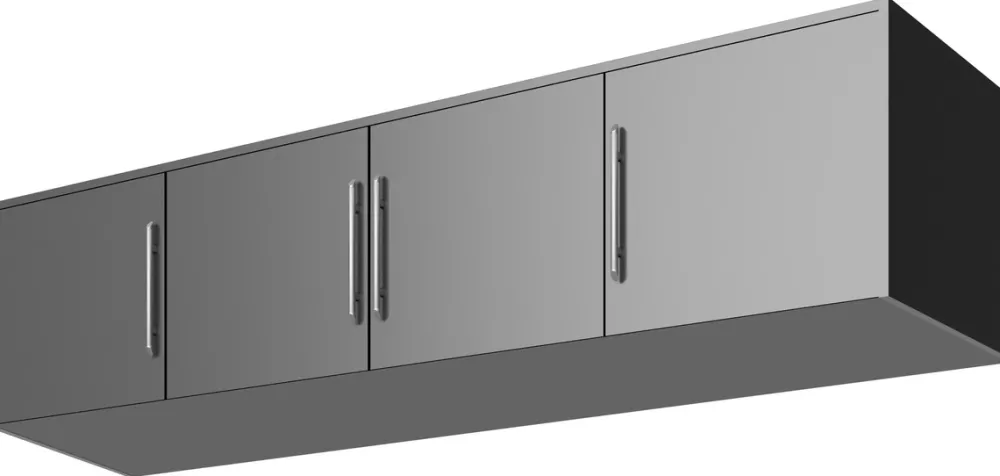 Pozostałe|Akcesoria Do Szaf>Stolar owa nadstawka czterodrzwiowa do szafy 196 cm BILL grafit