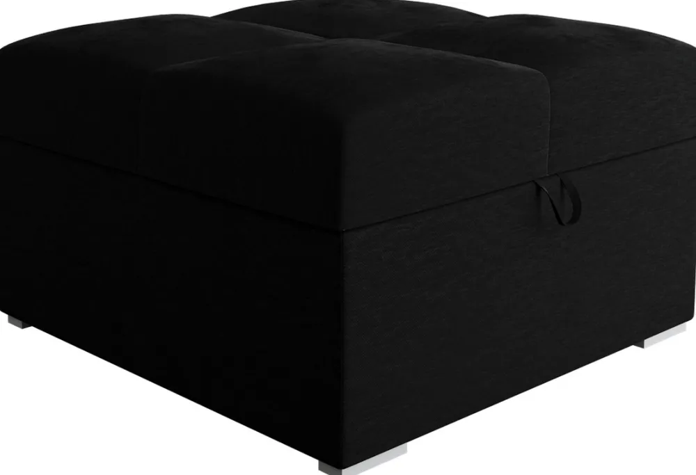 Meble Dla Dzieci|Meble Młodzieżowe>BROMARKT Grafitowa pufa ze schowkiem do salonu HOT