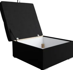 Meble Dla Dzieci|Meble Młodzieżowe>BROMARKT Grafitowa pufa ze schowkiem do salonu HOT