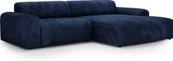 Narożniki|Meble Dla Dzieci></noscript>Polak Meble Granatowa kanapa narożna do salonu SEFO