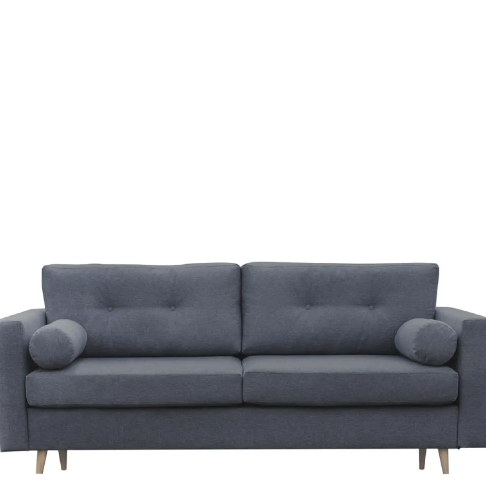 Kanapy I Sofy>NEXT COLLECTION Granatowa rozkładana sofa do salonu SCENDI