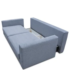 Kanapy I Sofy>NEXT COLLECTION Granatowa rozkładana sofa do salonu SCENDI