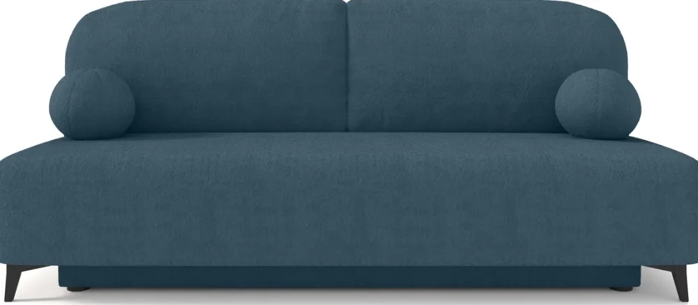 Meble Dla Dzieci|Kanapy I Sofy>Meble Grand Granatowa sofa z funkcją spania do salonu SILVIO