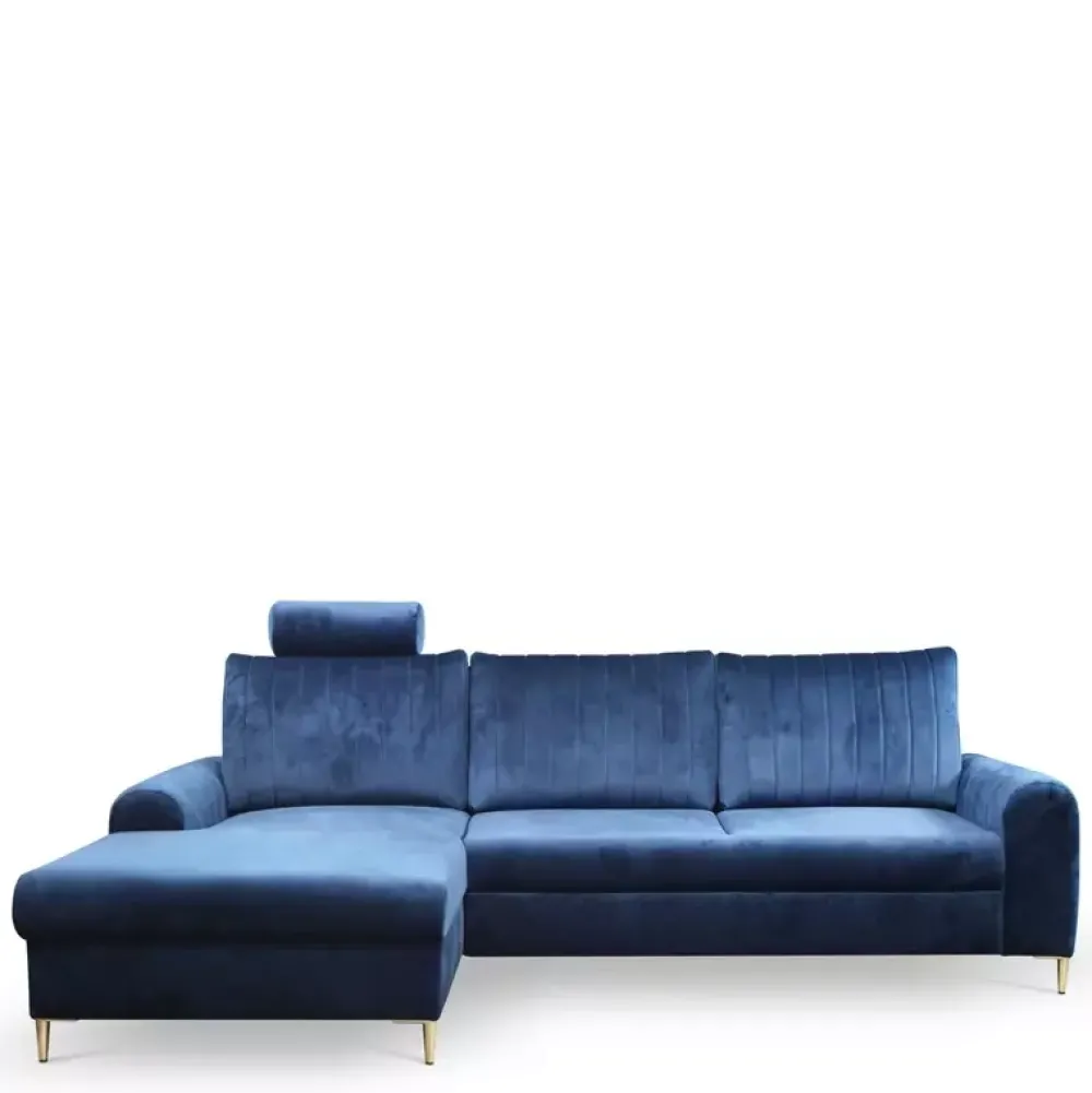 Narożniki>LASKI Granatowy narożnik NANCY