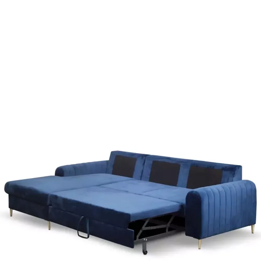 Narożniki>LASKI Granatowy narożnik NANCY