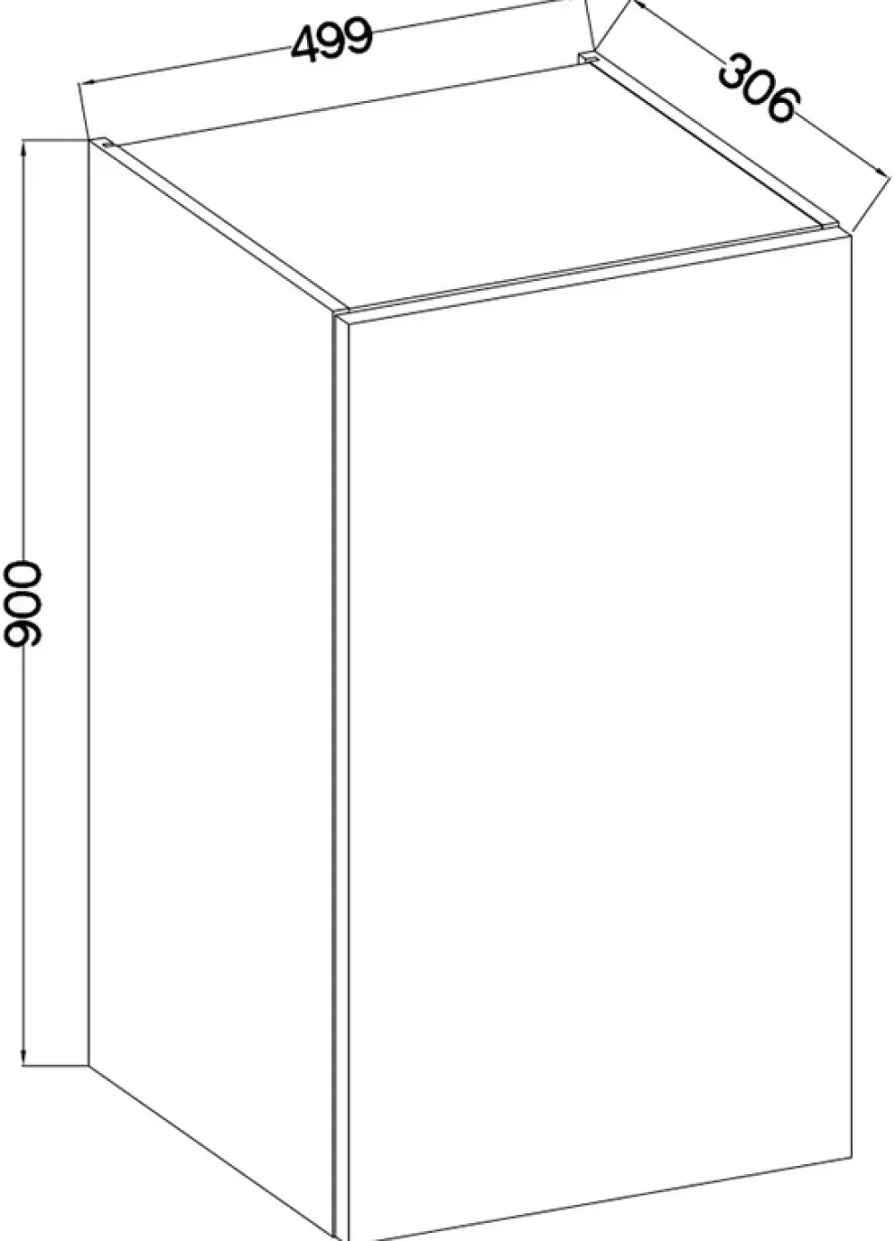 Meble Kuchenne>Lempert Górna szafka kuchenna 50 cm SUNSHINE