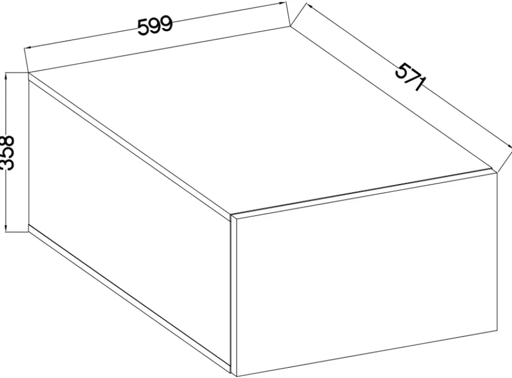 Meble Kuchenne>Lempert Górna szafka kuchenna uchylna 60 cm SELENA podnośnik gazowy czarny