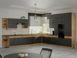 Meble Kuchenne>Lempert Górna uchylna szafka kuchenna 80 cm VIKI nadstawka