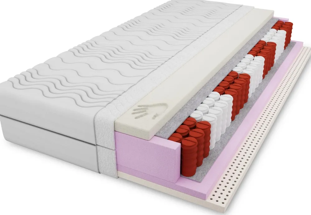 Materace Piankowe|Materace>DAVI MEBLE Hipoalergiczny materac kieszeniowy 70x200 cm NIRVANA pianka visco