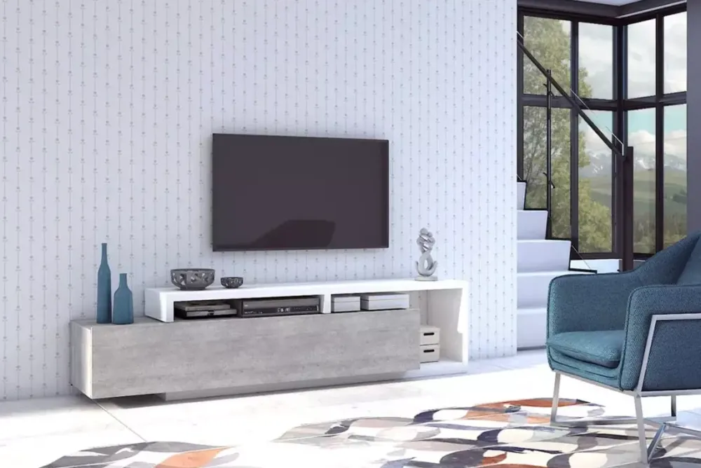 Szafki Rtv>Helvetia Industrialna szafka rtv TABU beton Colorado