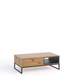 Ławy I Stoliki>GiB Meble Industrialny stolik kawowy dąb artisan OLI