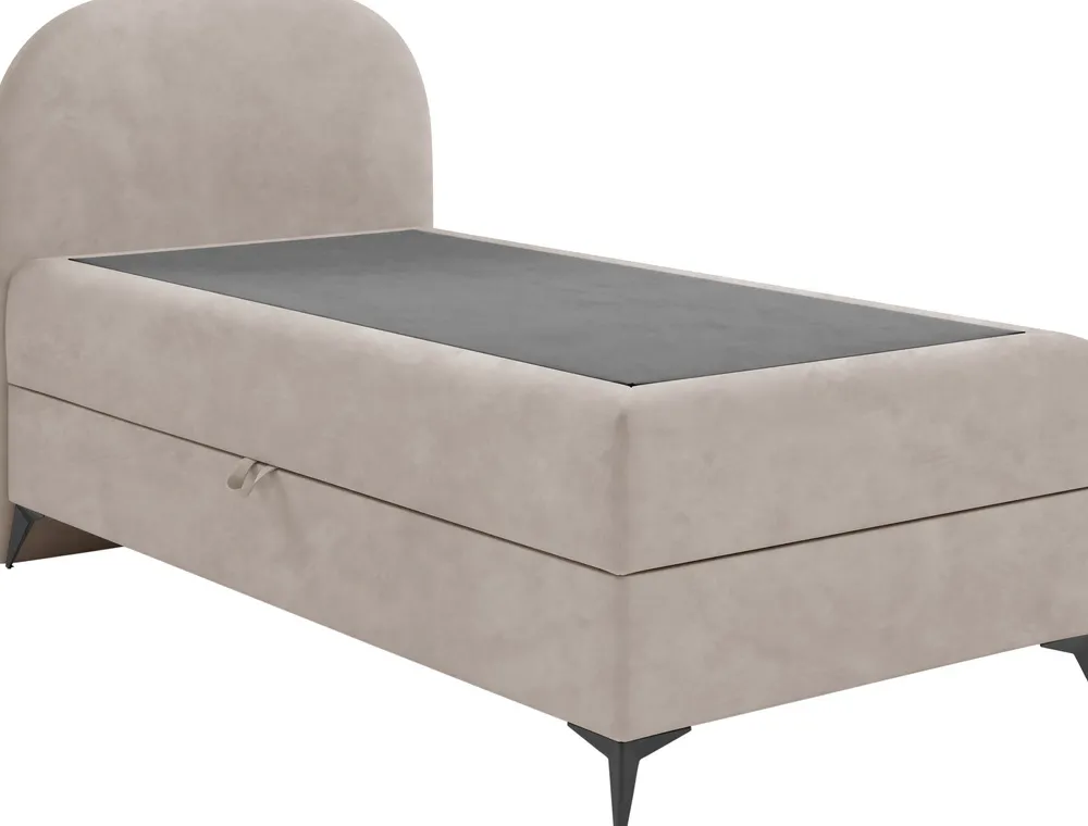 Łóżka Młodzieżowe|Łóżka Ze Stelażem>BROMARKT Jednoosobowe łóżko dziecięce 100x200 cm z pojemnikiem SERENO