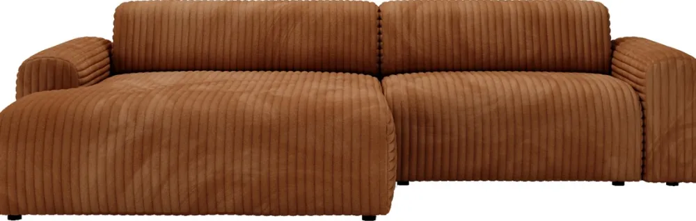 Narożniki>Polak Meble Kanapa narożna do salonu sztruksowa SEFO