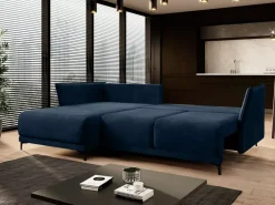 Narożniki>NEXT COLLECTION Kanapa narożna w stylu nowoczesnym STYLO glamour poduchy