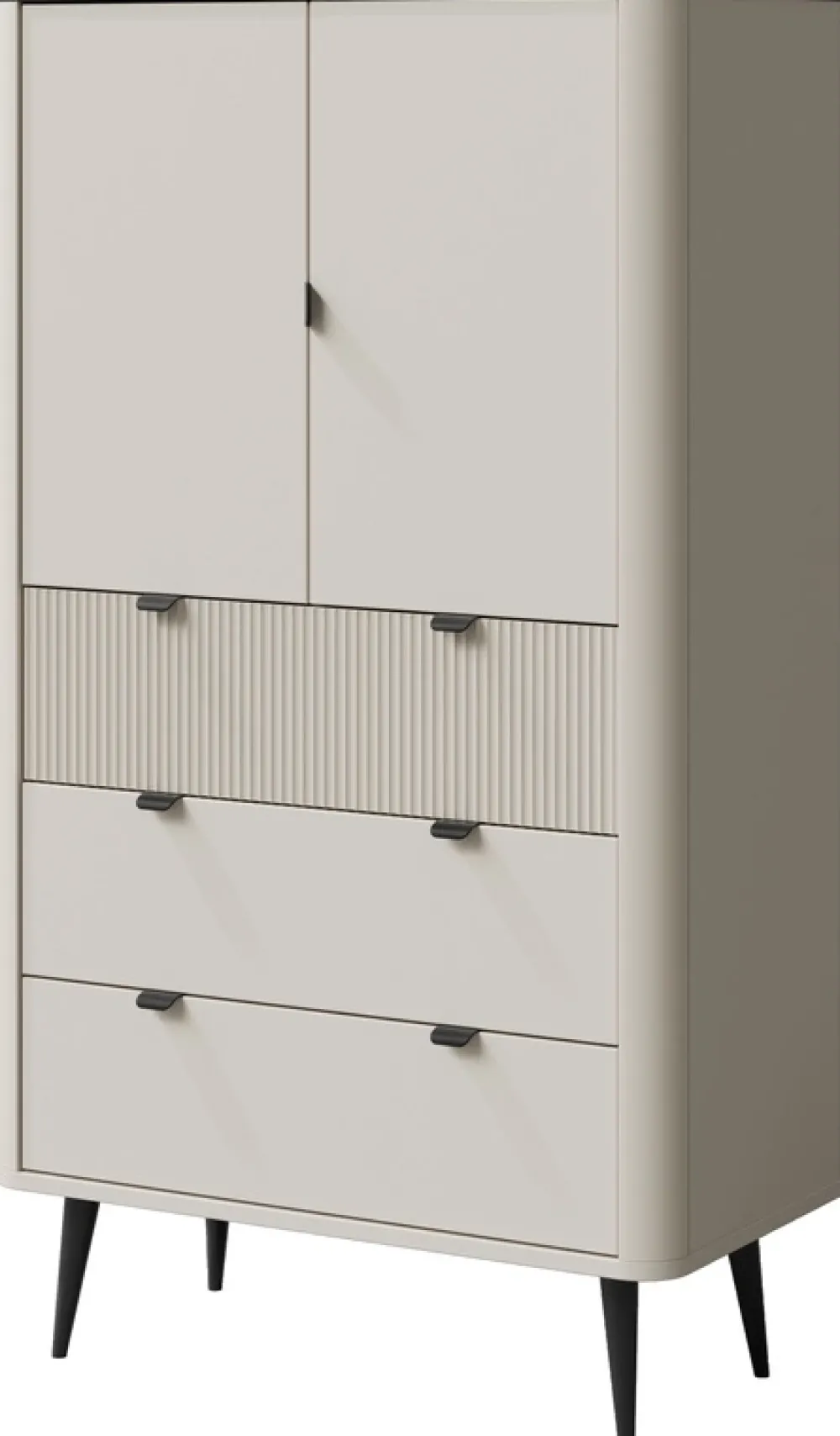 Zestawy Mebli Do Salonu>JUREK Kaszmirowa bieliźniarka z szufladami do salonu 90 cm MIREL