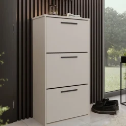 Szafki Na Buty|Garderoby>KIER owa szafka na buty 59 cm do przedpokoju stojąca ANVER kaszmir