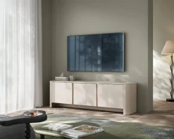 Szafki Rtv></noscript>PIASKI owa szafka RTV pod telewizor 168 cm BELVI kaszmir