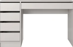 Biurka|Meble Młodzieżowe>LASKI owe nowoczesne biurko z szufladami 120x55 cm JULIA kaszmir