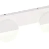 Oświetlenie Łazienki|Kinkiety>Candellux Lighting Kinkiet łazienkowy biały podwójny LED 3W 4000K Sing
