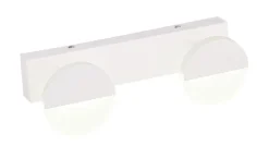 Oświetlenie Łazienki|Kinkiety>Candellux Lighting Kinkiet łazienkowy biały podwójny LED 3W 4000K Sing