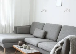 Oświetlenie Przedpokoju|Oświetlenie Jadalni>Candellux Lighting Kinkiet biały ruchomy 1xGU10 Colly