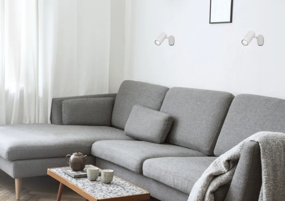 Oświetlenie Przedpokoju|Oświetlenie Jadalni>Candellux Lighting Kinkiet biały ruchomy 1xGU10 Colly