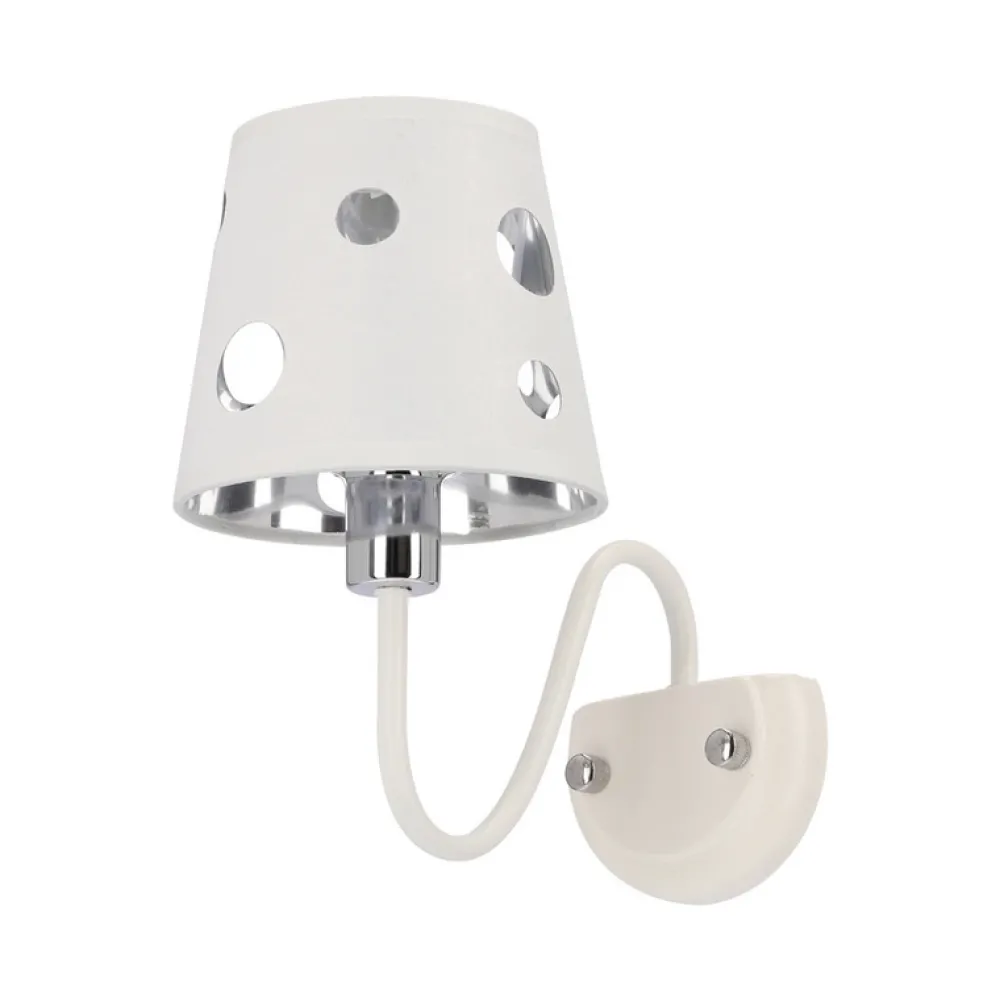 Oświetlenie Jadalni|Oświetlenie Sypialni>Ledea Kinkiet biały z otworami Batley