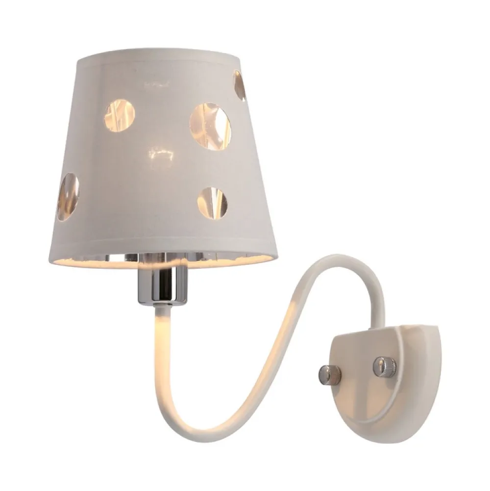 Oświetlenie Jadalni|Oświetlenie Sypialni>Ledea Kinkiet biały z otworami Batley