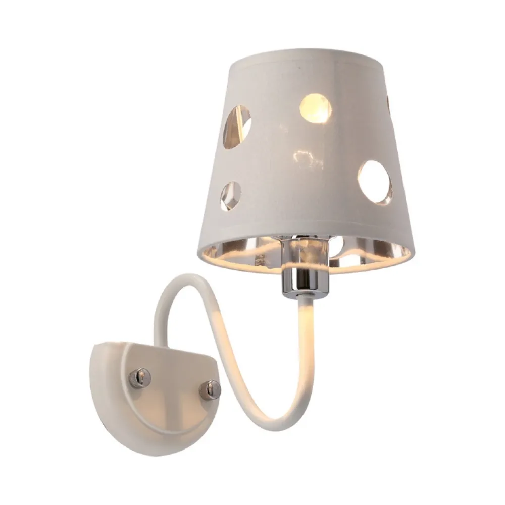 Oświetlenie Jadalni|Oświetlenie Sypialni>Ledea Kinkiet biały z otworami Batley