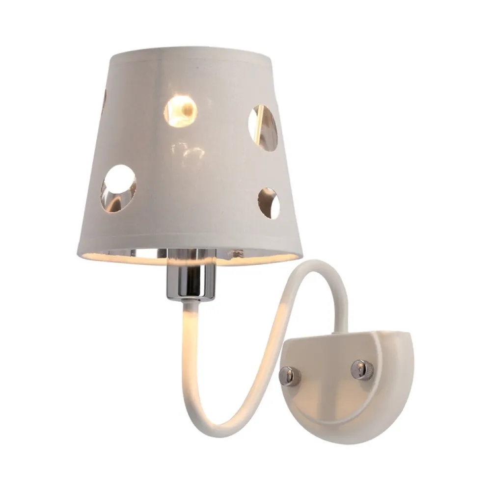 Oświetlenie Jadalni|Oświetlenie Sypialni>Ledea Kinkiet biały z otworami Batley