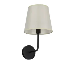 Oświetlenie Przedpokoju|Oświetlenie Jadalni></noscript>Candellux Lighting Kinkiet czarno-beżowy matowy Pasteri