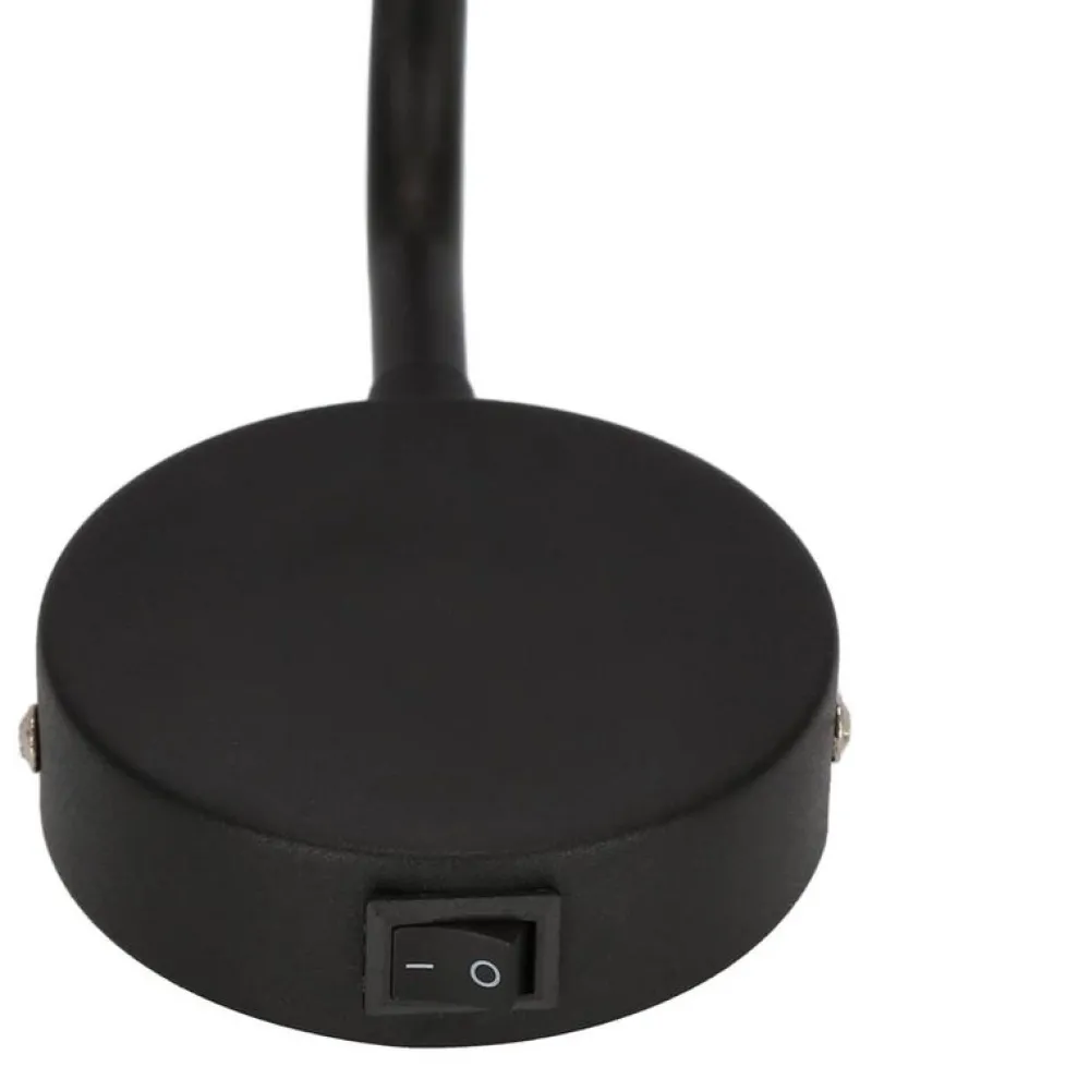 Oświetlenie Pokoju Dziecięcego|Oświetlenie Sypialni>Candellux Lighting Kinkiet czarno-złoty ruchomy włącznik 1xGU10 Tinia