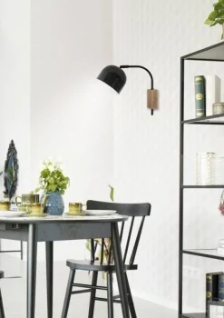 Oświetlenie Przedpokoju|Oświetlenie Sypialni>Candellux Lighting Kinkiet czarny lampa ścienna 40W E27 regulowany Rupi