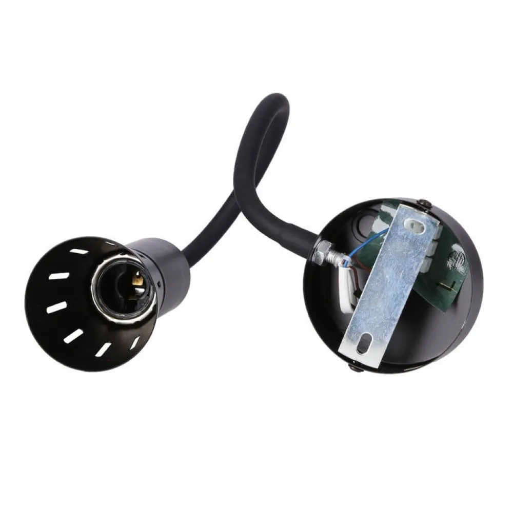 Oświetlenie Pokoju Dziecięcego|Oświetlenie Przedpokoju>Candellux Lighting Kinkiet czarny na wysięgniku regulowany Arnea