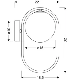 Oświetlenie Jadalni|Oświetlenie Sypialni></noscript>Candellux Lighting Kinkiet mosiądz szklana kula ring G9 Cordel