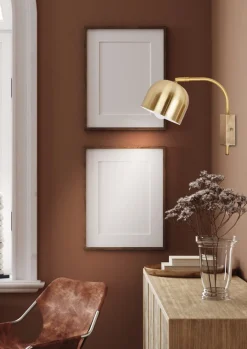 Oświetlenie Przedpokoju|Oświetlenie Sypialni>Candellux Lighting Kinkiet patynowy lampa ścienna 40W E27 regulowany Rupi