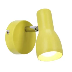 Oświetlenie Pokoju Dziecięcego|Oświetlenie Sypialni>Candellux Lighting Kinkiet 1xE14 musztardowy PICARDO