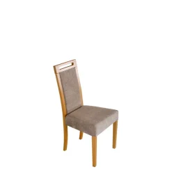 Krzesła Drewniane|Krzesła></noscript>DREWMIX Klasyczne drewniane krzesło tapicerowane do jadalni GROTTO