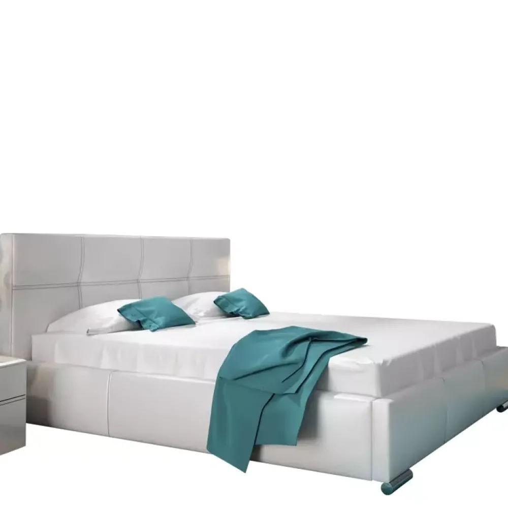 Łóżka Młodzieżowe|Łóżka Dziecięce>Gruszka Klasyczne łóżko tapicerowane 120x200 czarne KAIR