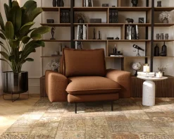 Fotele>Polak Meble Klasyczny fotel do salonu na nóżkach PROLI