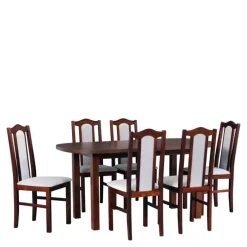 Stoły Z Krzesłami>DREWMIX Klasyczny stół z krzesłami do jadalni VELOTTA