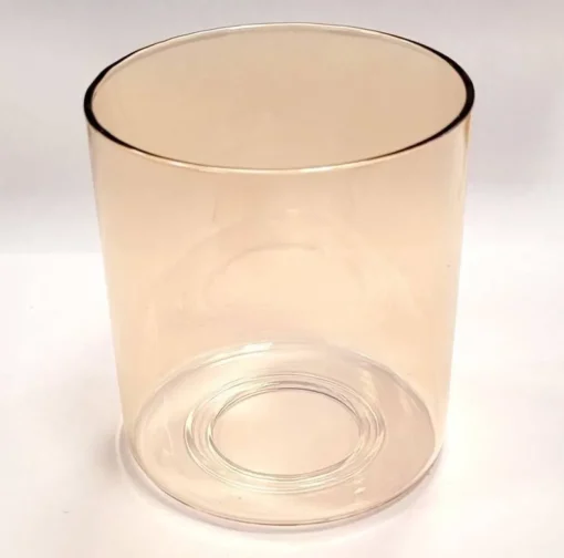 Klosze Do Lamp>Candellux Lighting Klosz szklany bursztynowy E14 do lampy Canabera