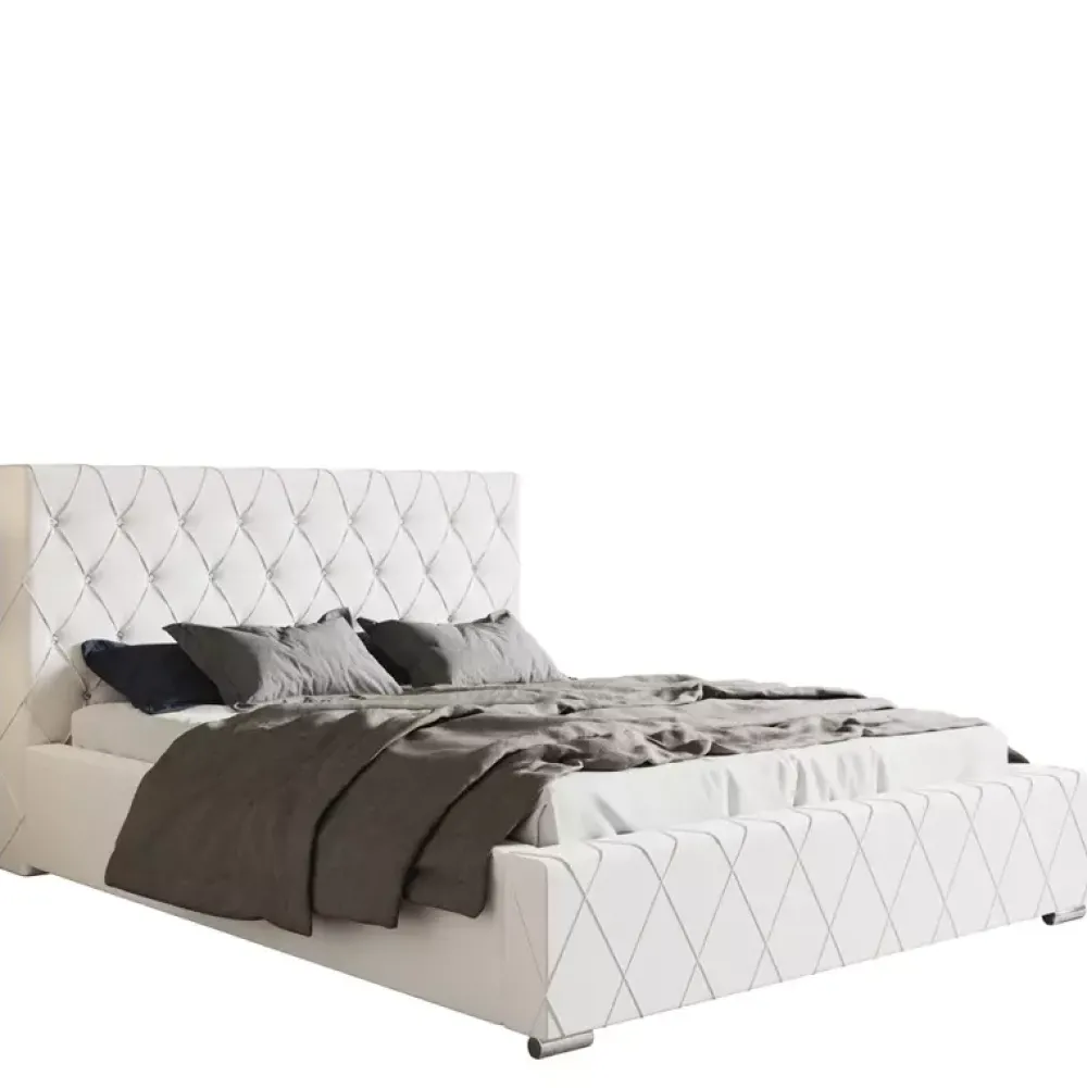 Łóżka Z Zagłówkiem|Łóżka Z Pojemnikiem>Riban Łóżko 180 cm do sypialni LENCE