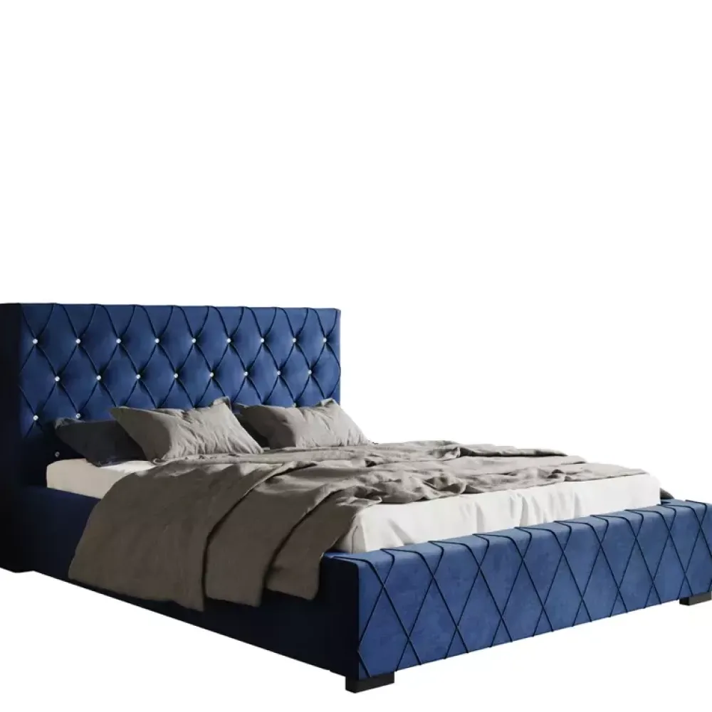 Łóżka Z Zagłówkiem|Łóżka Z Pojemnikiem>Riban Łóżko 180 cm do sypialni LENCE