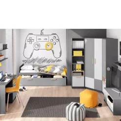 Łóżka Młodzieżowe|Łóżka Ze Stelażem></noscript>lenart. Łóżko do pokoju młodzieżowego 90x200 cm POK