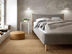 Łóżka Na Nóżkach|Łóżka Szare></noscript>COMFORTEO Łóżko do sypialni w stylu skandynawskim 180x200 NATURE