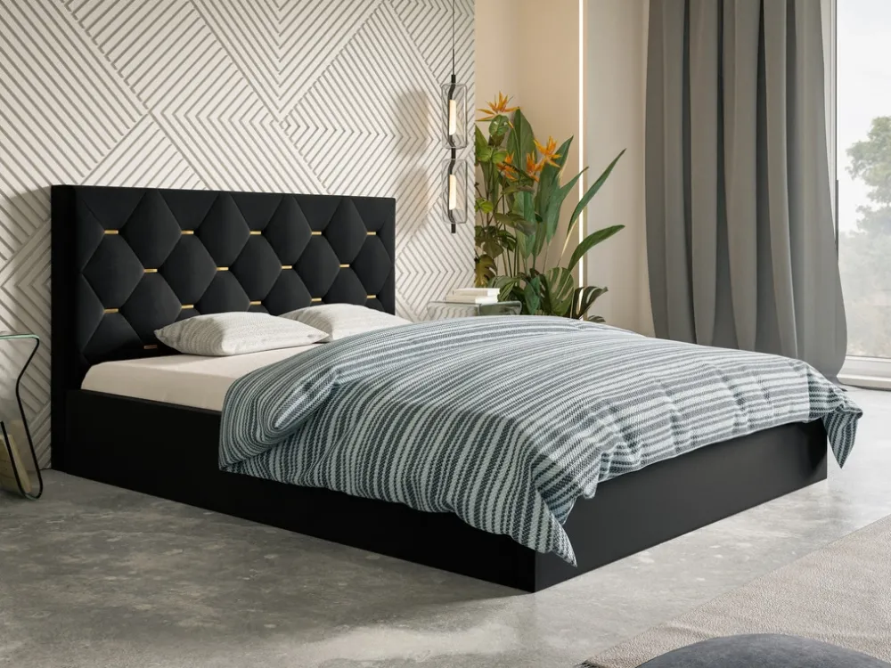 Łóżka Młodzieżowe|Łóżka Z Pojemnikiem>Riban Łóżko do sypialni 140x200 cm DRALE