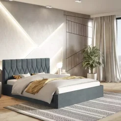 Łóżka Młodzieżowe|Łóżka Z Zagłówkiem>Riban Łóżko do sypialni 160x200 cm FRANTA